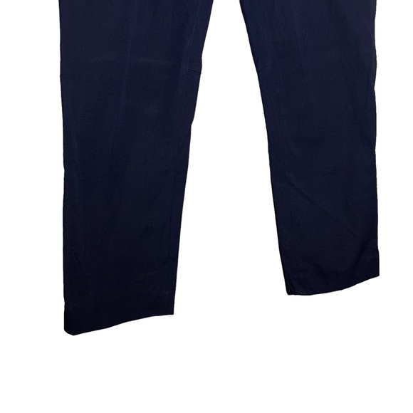 SOLD Aritzia Babaton ‘Elliot Pant’ Navy Cropped Straight Leg Size 10 - Picture 5 of 7